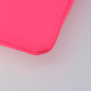 HERMES Neovan GM Clutch Bag Nylon Pink Auth mr2271A-7