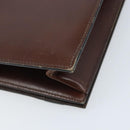 Christian Dior Umhängetasche Leder Braun Gold Auth mr2273-16