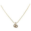 Christian Dior Necklace metal Gold Auth mr2275-1