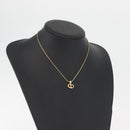 Christian Dior Necklace metal Gold Auth mr2275-15