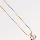 Christian Dior Necklace metal Gold Auth mr2275-4