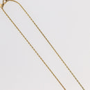 Christian Dior Necklace metal Gold Auth mr2275-6