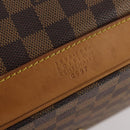 LOUIS VUITTON Damier Ebene 45 Boston Bag 100th Anniversary N41160 LV Auth mr2279-19