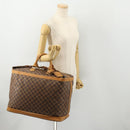 LOUIS VUITTON Damier Ebene 45 Boston Bag 100th Anniversary N41160 LV Auth mr2279-26