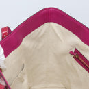 GUCCI Micro GG Canvas Tote Bag PVC Red Gold 309613 Auth mr2281-18