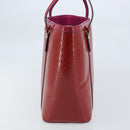 GUCCI Micro GG Canvas Tote Bag PVC Red Gold 309613 Auth mr2281-4