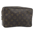 LOUIS VUITTON Monogram Trousse Toilette 23 Clutch Bag M47524 LV Auth mr2282-1