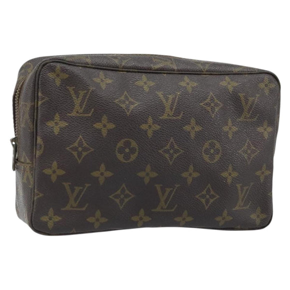 LOUIS VUITTON Monogram Trousse Toilette 23 Clutch Bag M47524 LV Auth mr2282