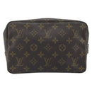 LOUIS VUITTON Monogram Trousse Toilette 23 Clutch Bag M47524 LV Auth mr2282-2