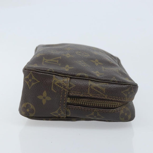LOUIS VUITTON Monogram Trousse Toilette 23 Clutch Bag M47524 LV Auth mr2282