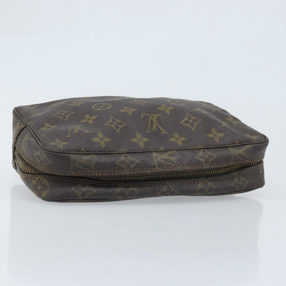 LOUIS VUITTON Monogram Trousse Toilette 23 Clutch Bag M47524 LV Auth mr2282