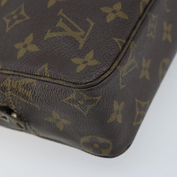 LOUIS VUITTON Monogram Trousse Toilette 23 Clutch Bag M47524 LV Auth mr2282