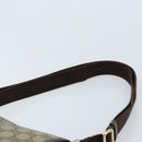 GUCCI GG Supreme Shoulder Bag PVC Gold Beige 223666 Auth mr2283-8
