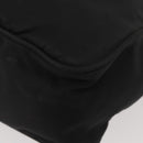 PRADA Umhängetasche Nylon Schwarz Silber Auth mr2288-15