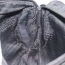 PRADA Umhängetasche Nylon Schwarz Silber Auth mr2288-21