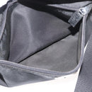 PRADA Umhängetasche Nylon Schwarz Silber Auth mr2288-25