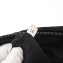 PRADA Umhängetasche Nylon Schwarz Silber Auth mr2288-11