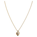 Christian Dior Necklace metal Gold Auth mr2291-1