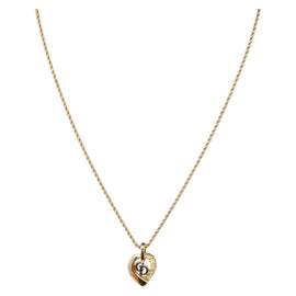 Christian Dior Necklace metal Gold Auth mr2291