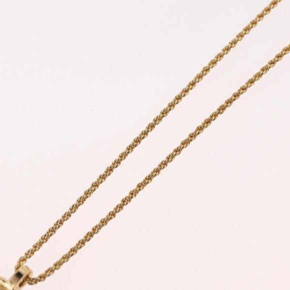Christian Dior Necklace metal Gold Auth mr2291
