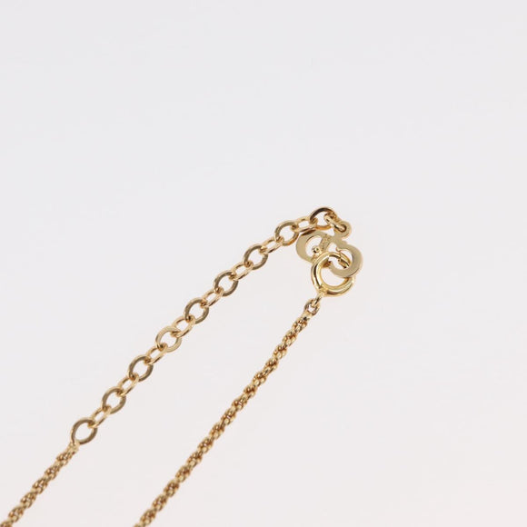 Christian Dior Necklace metal Gold Auth mr2291