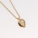 Christian Dior Necklace metal Gold Auth mr2291-3