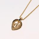 Christian Dior Necklace metal Gold Auth mr2291-9