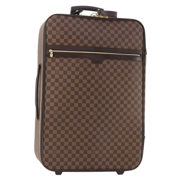 LOUIS VUITTON Damier Ebene Pegas 65 Suitcase N23295 LV Auth mr2292