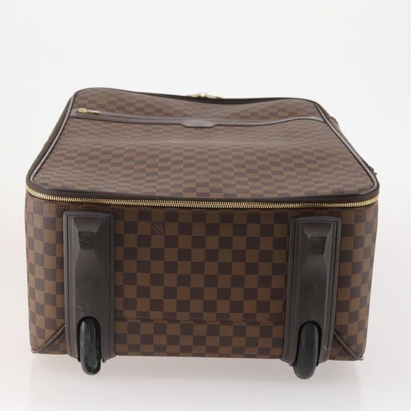 LOUIS VUITTON Damier Ebene Pegas 65 Suitcase N23295 LV Auth mr2292