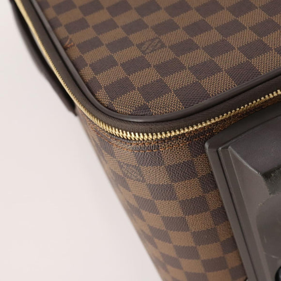 LOUIS VUITTON Damier Ebene Pegas 65 Suitcase N23295 LV Auth mr2292