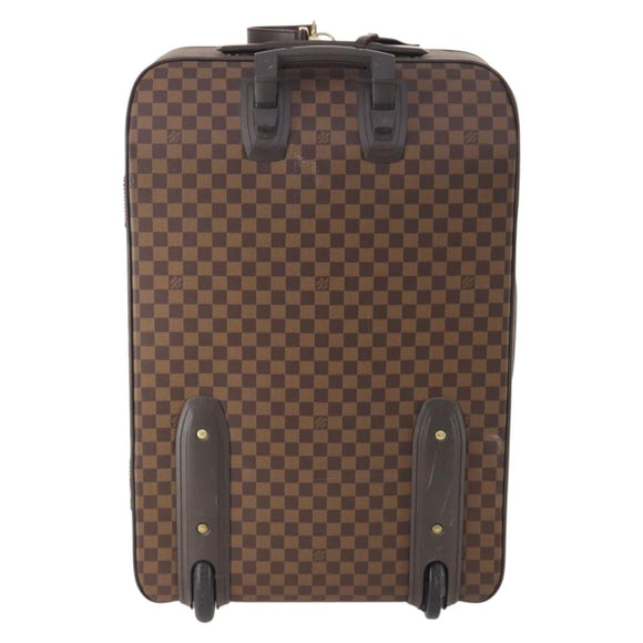 LOUIS VUITTON Damier Ebene Pegas 65 Suitcase N23295 LV Auth mr2292
