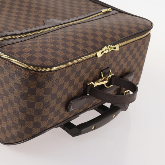 LOUIS VUITTON Damier Ebene Pegas 65 Suitcase N23295 LV Auth mr2292
