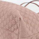 GUCCI GG Canvas Tote Bag Pink Gold 211975 Auth mr2298V-9