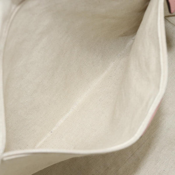 GUCCI GG Canvas Tote Bag Pink Gold 211975 Auth mr2298V