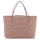 GUCCI GG Canvas Tote Bag Pink Gold 211975 Auth mr2298V-2