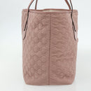 GUCCI GG Canvas Tote Bag Pink Gold 211975 Auth mr2298V-4