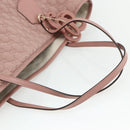 GUCCI GG Canvas Tote Bag Pink Gold 211975 Auth mr2298V-7