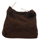 PRADA Tote Bag Satin Brown Auth mr230-3