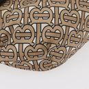 BURBERRY Body Bag Nylon Beige Gold Auth mr2305A-9
