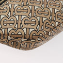 BURBERRY Body Bag Nylon Beige Gold Auth mr2305A-15