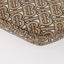 BURBERRY Body Bag Nylon Beige Gold Auth mr2305A-16