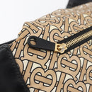 BURBERRY Body Bag Nylon Beige Gold Auth mr2305A-17