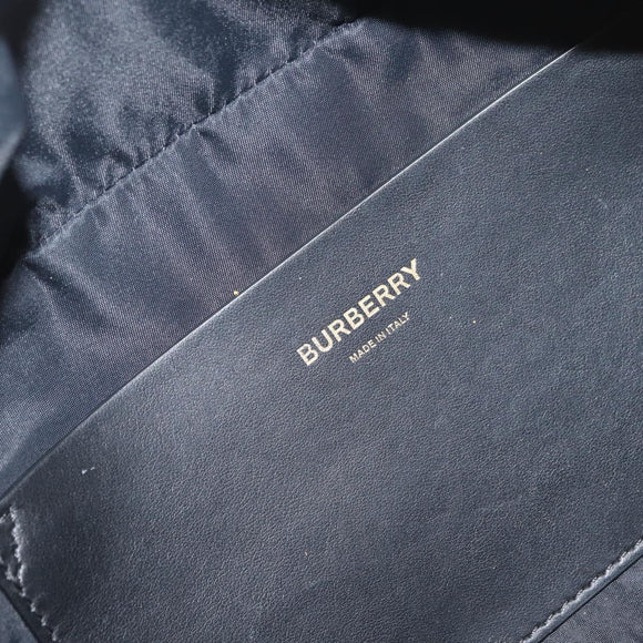 BURBERRY Body Bag Nylon Beige Gold Auth mr2305A