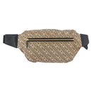 BURBERRY Body Bag Nylon Beige Gold Auth mr2305A-2