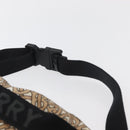 BURBERRY Body Bag Nylon Beige Gold Auth mr2305A-8