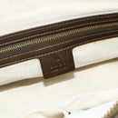 GUCCI GG Canvas Guccissima Hand Bag Leather 2way Brown Gold 269955 Auth mr2307-20