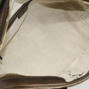 GUCCI GG Canvas Guccissima Hand Bag Leather 2way Brown Gold 269955 Auth mr2307-11