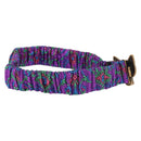 GUCCI Fox Crystal Belt Sequin 29.1"" Purple Gold 214351 Auth mr2309V-4