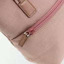 GUCCI Hand Bag Canvas Pink Silver 76480 Auth mr2317-18