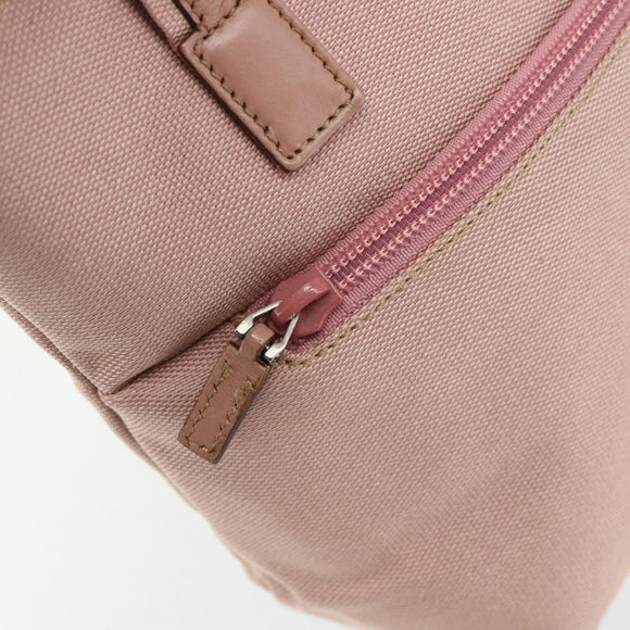 GUCCI Hand Bag Canvas Pink Silver 76480 Auth mr2317